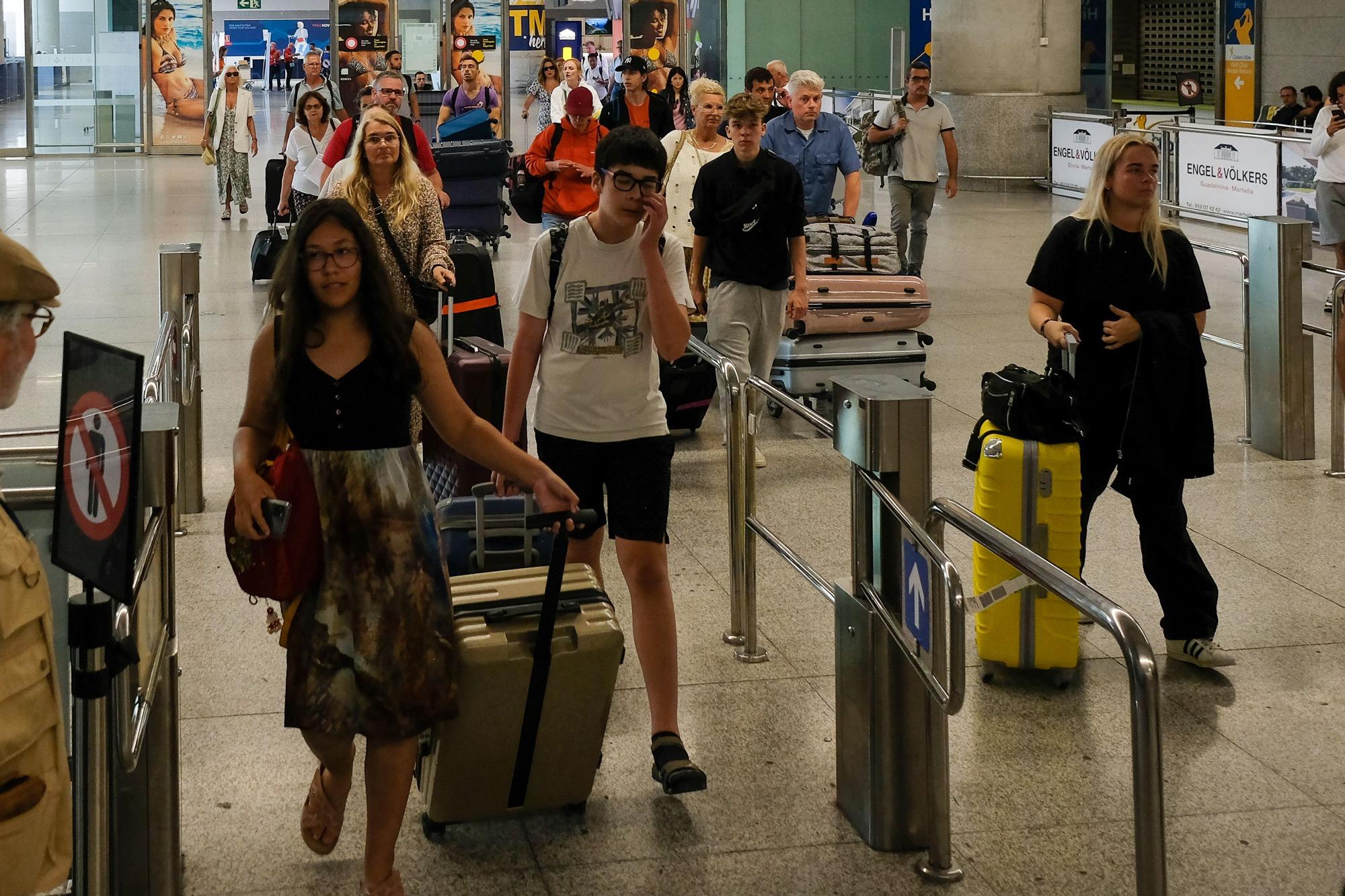 Comienza julio con el aeropuerto de Málaga lleno