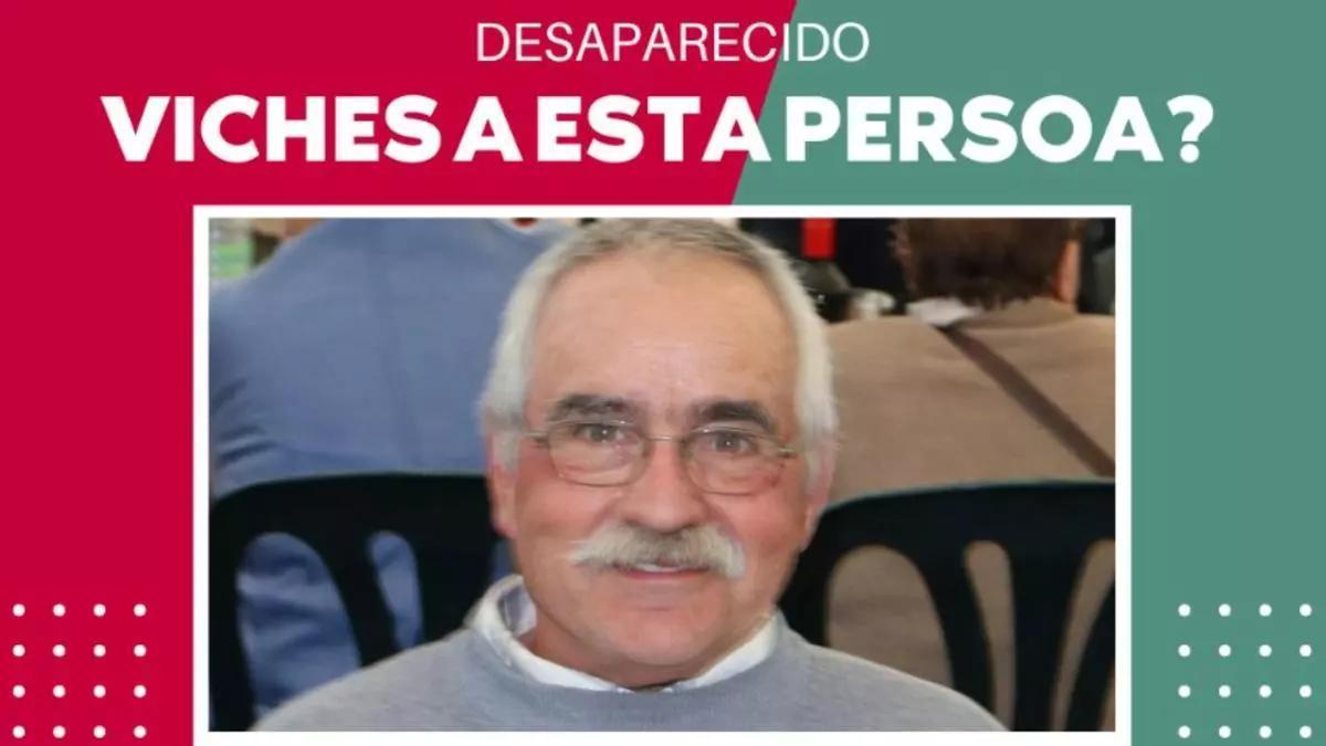 José Antonio Carro Lata, desaparecido en Frades