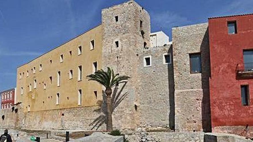 El Castillo, la construcción que albergará el futuro Parador en Dalt Vila.