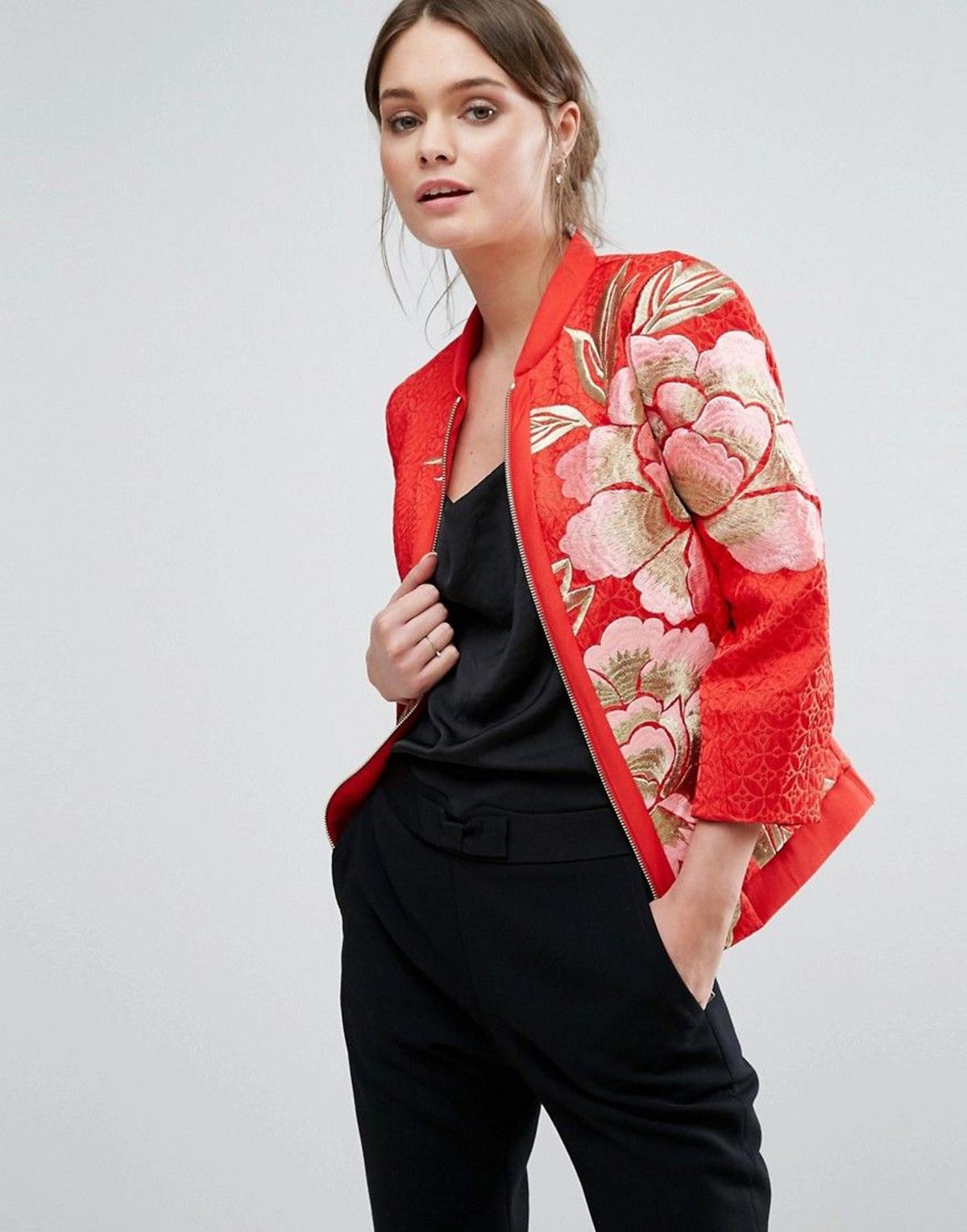 Bomber bordada de Ted Baker