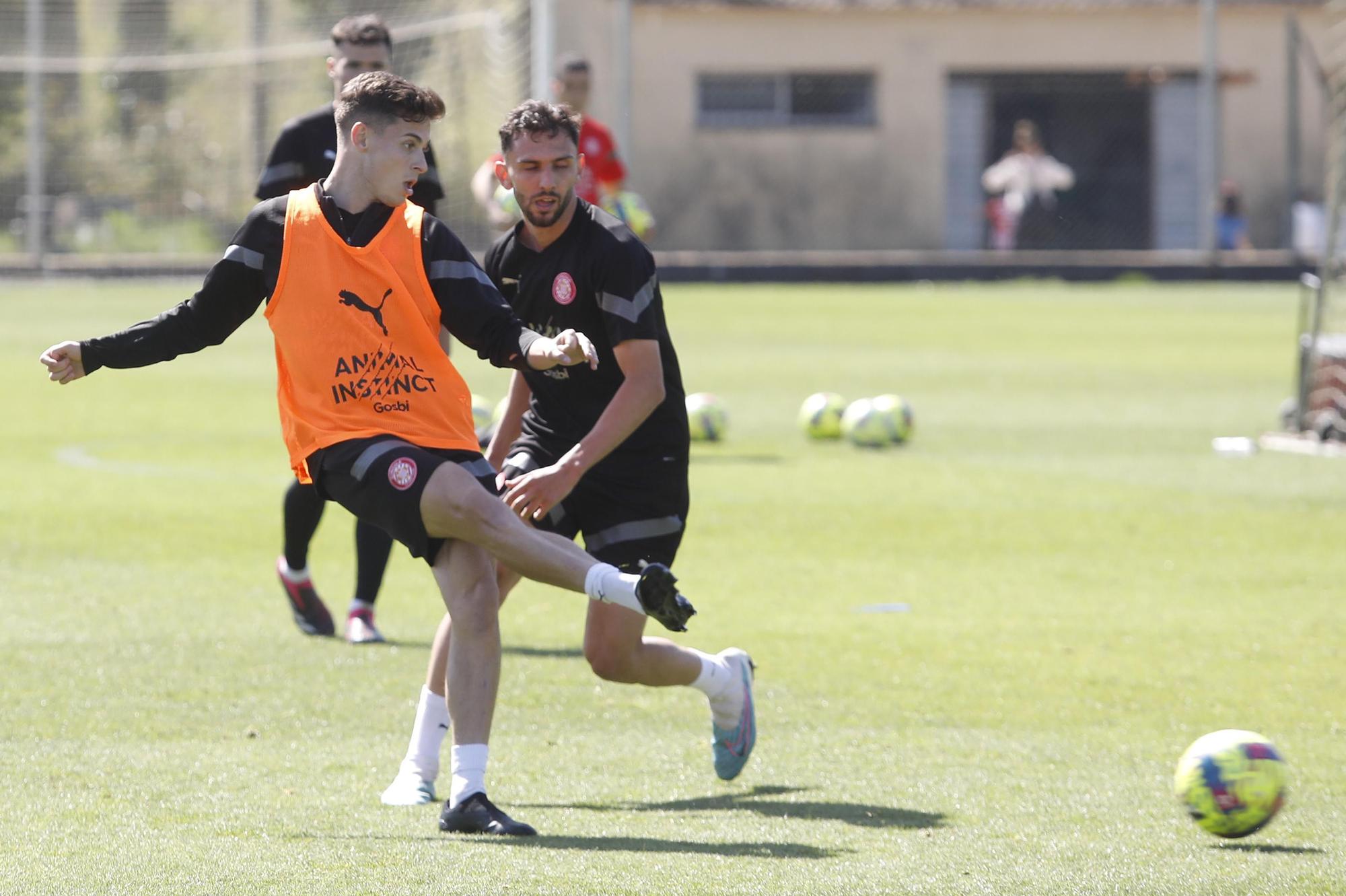 Entrenament de portes obertes del Girona FC