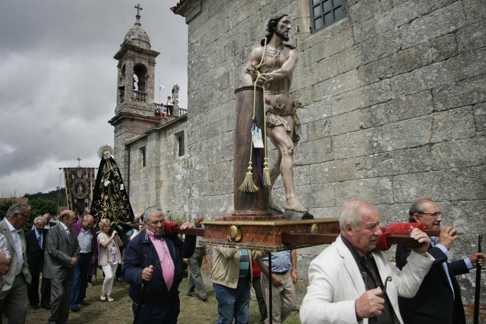 Procesión de la Virxe das Dores en Cerdedo