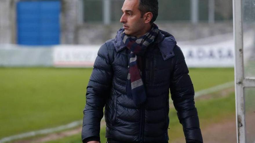 Pablo Lago, durante un partido en el Suárez Puerta.