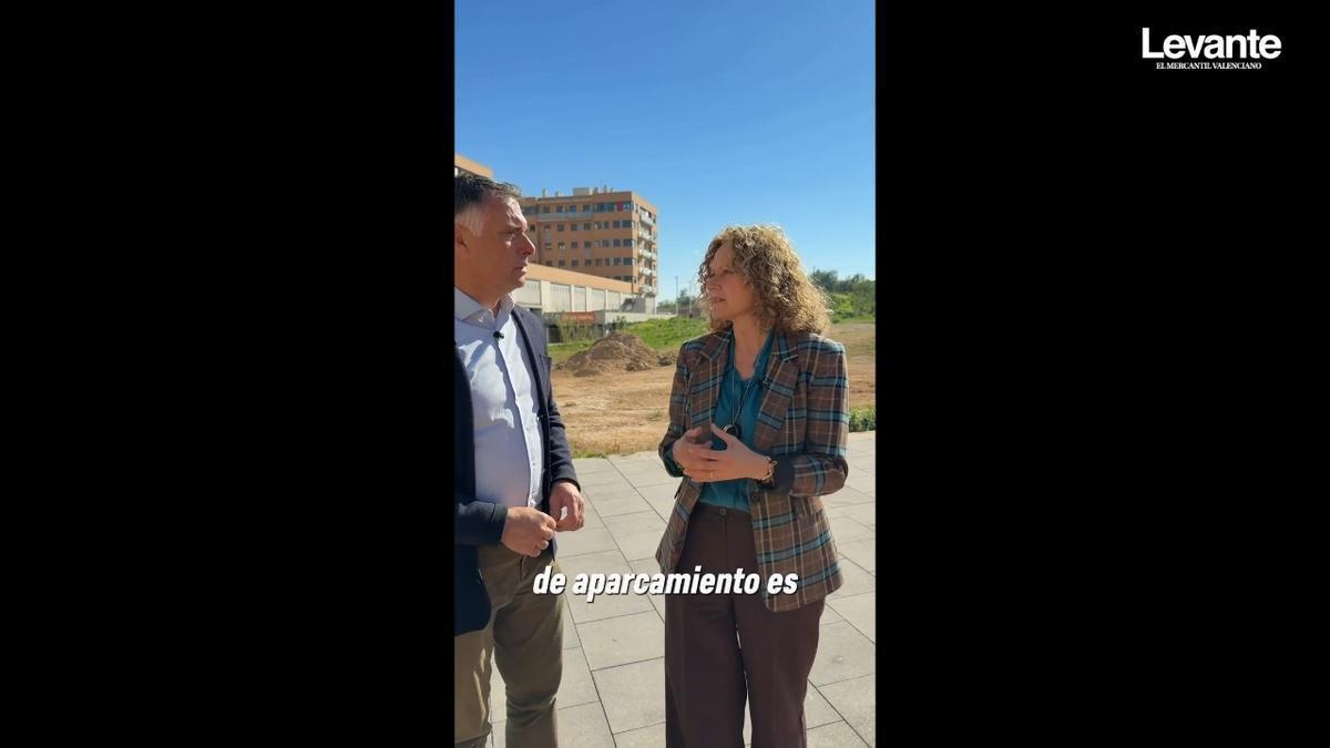 Nuevo aparcamiento en Parc Central de Torrent