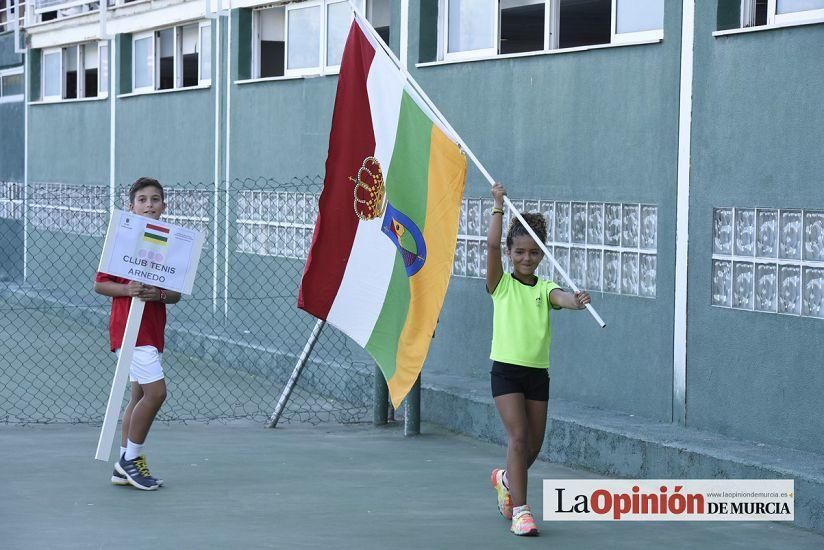 Inauguración del Campeonato Nacional de Tenis Alevín en el Club Cordillera