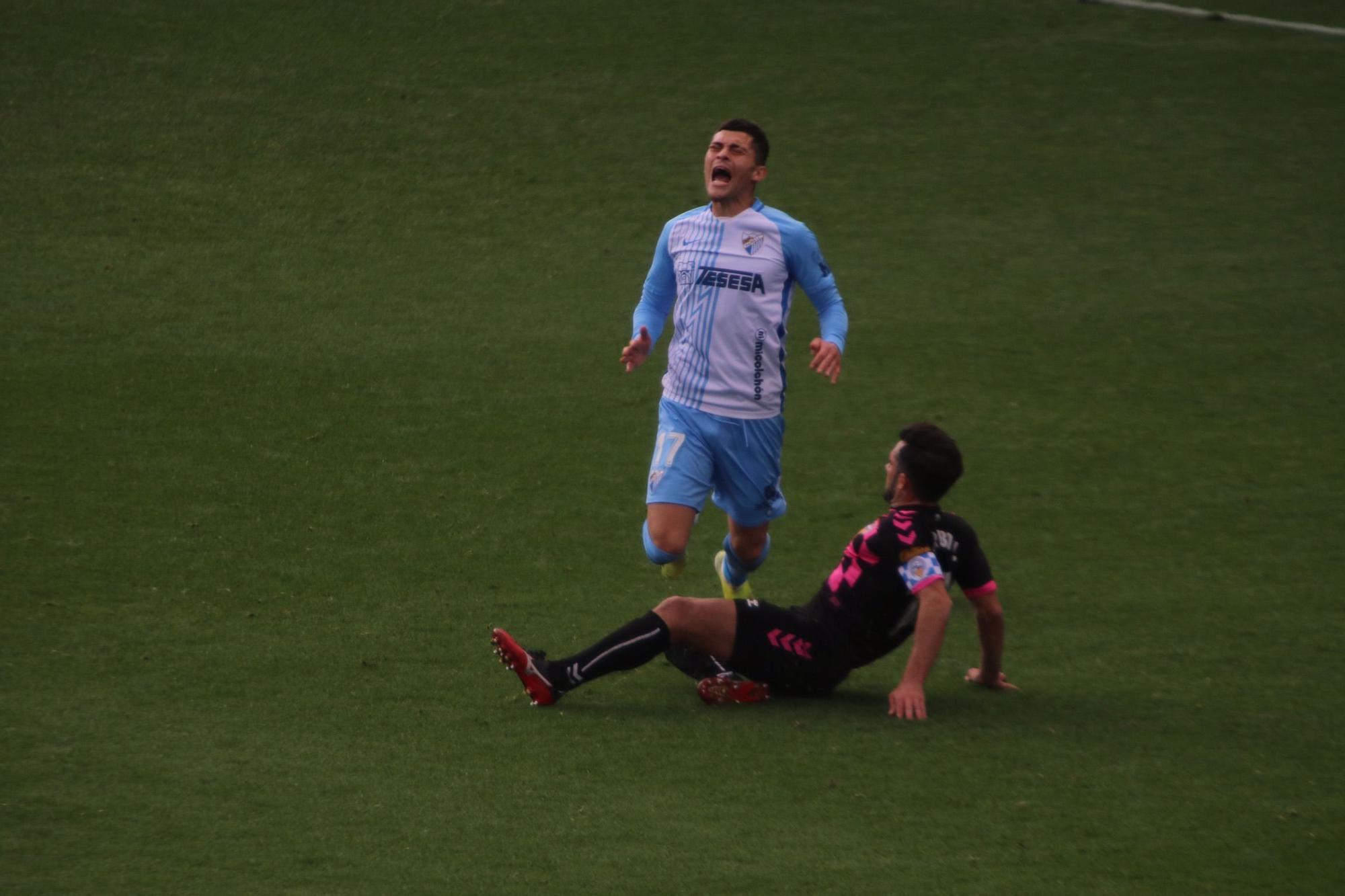 Las imágenes del Málaga CF - CE Sabadell de LaLiga Smartbank