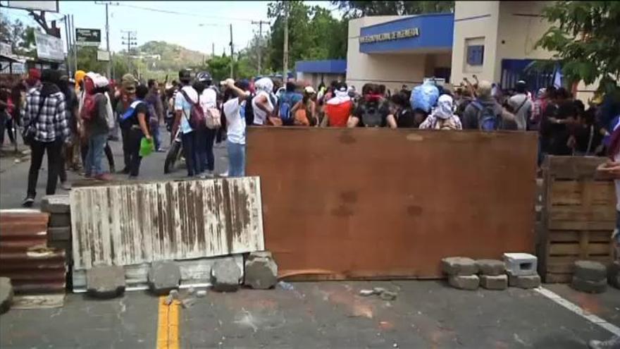 Varios muertos en Nicaragua en las protestas contra la reforma de la seguridad social