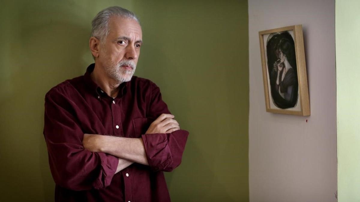 Fernando Trueba, en la librería La buena vida de Madrid.