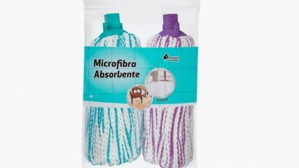 Fregona microfibra absorbente Bosque Verde