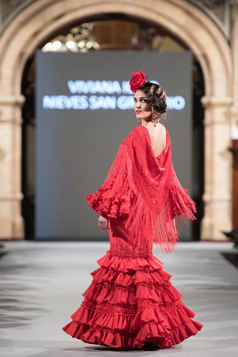 Traje de flamenca de Viviana Iorio