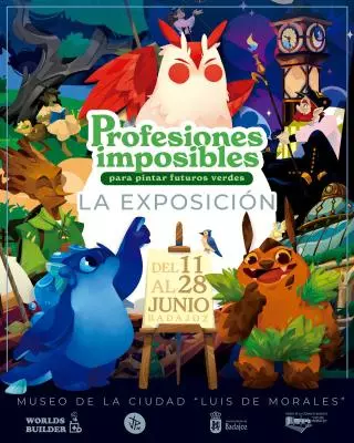 Una exposición en el Museo Luis de Morales imagina nuevas profesiones para salvar el planeta
