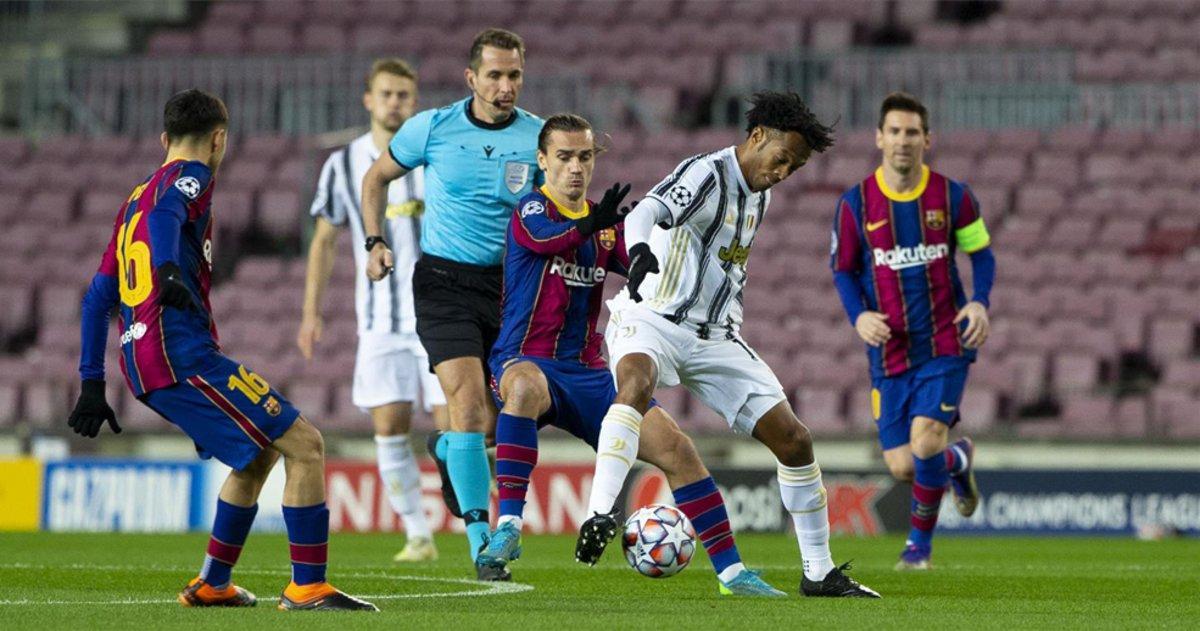 Antoine Griezmann explotó tras la derrota del Barça ante la Juventus