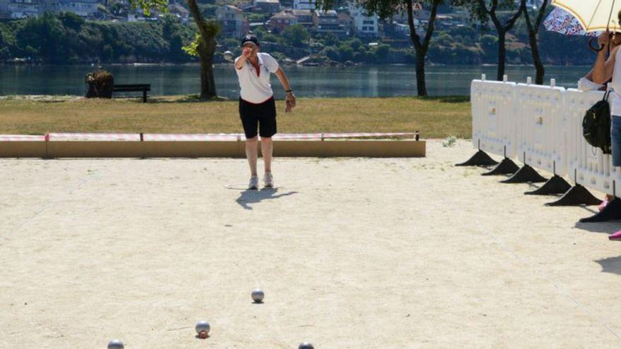 El equipo de Tirán se lleva el IV Torneo de Petanca de Moaña