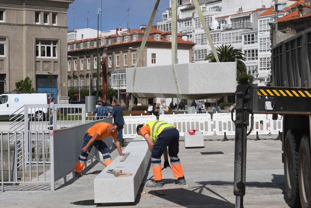 Algunos ya prueban el banco de la Marina