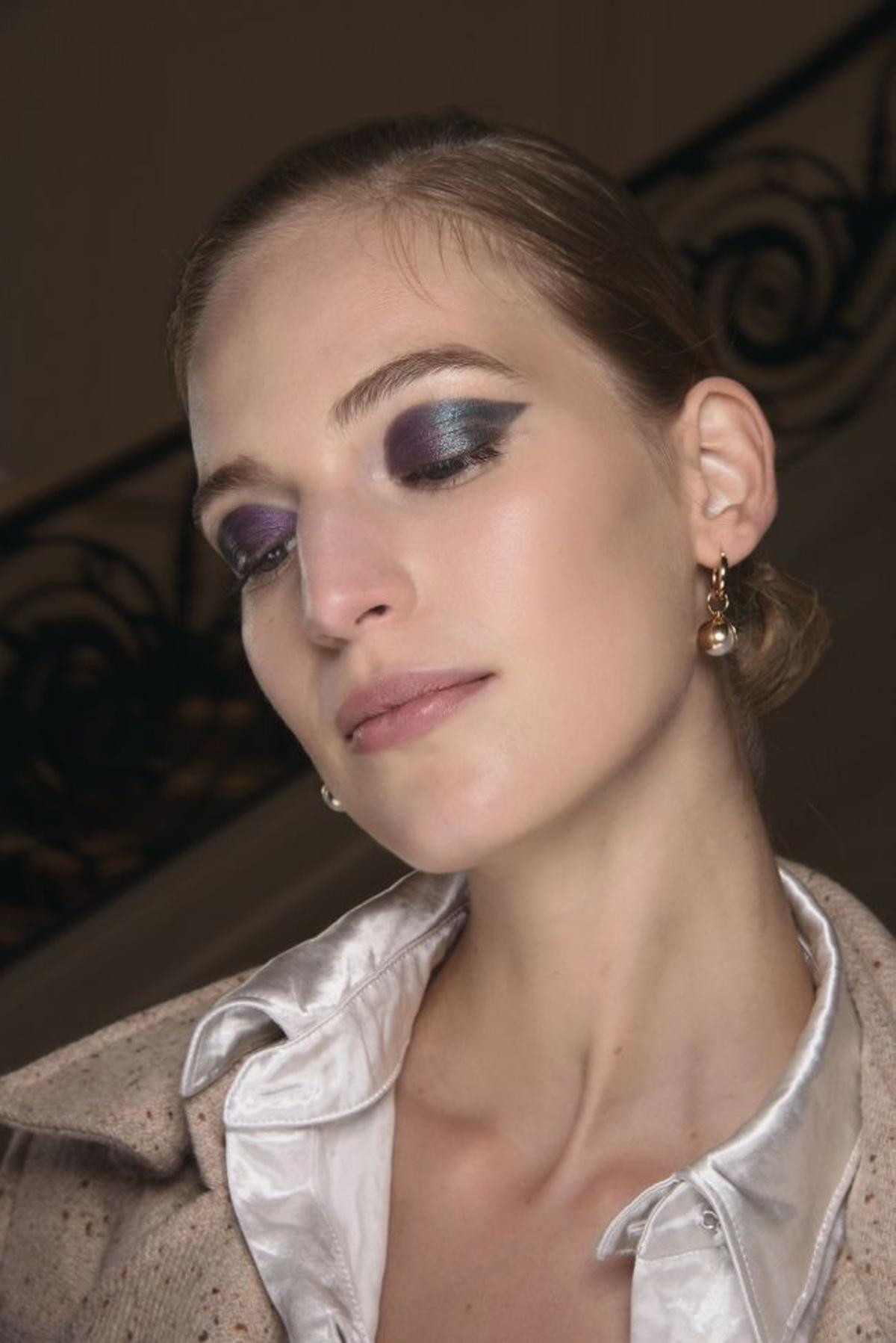 Maquillaje vanguardista del desfile de Altuzarra