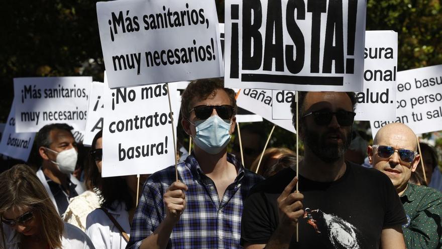 Tercer día de huelga de los médicos de Madrid: &quot;Nunca se debería haber llegado a esta situación&quot;