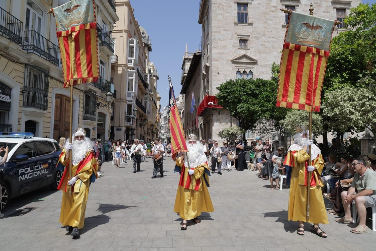 La cabalgata del Convite del Corpus, en imágenes