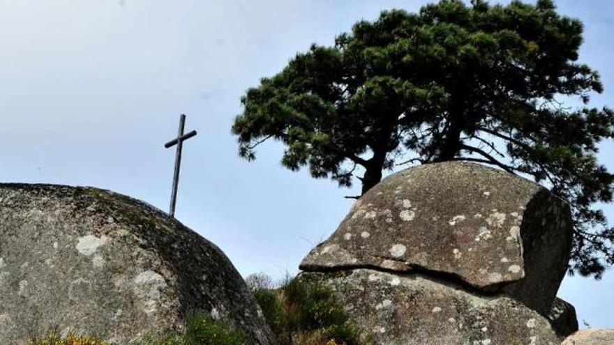 Mirador de Monte Lobeira, en Vilanova de Arousa.  // Iñaki Abella