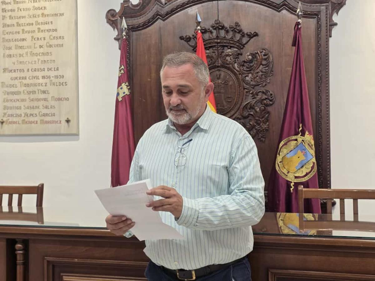 Ángel Meca, tras su comparecencia este martes.