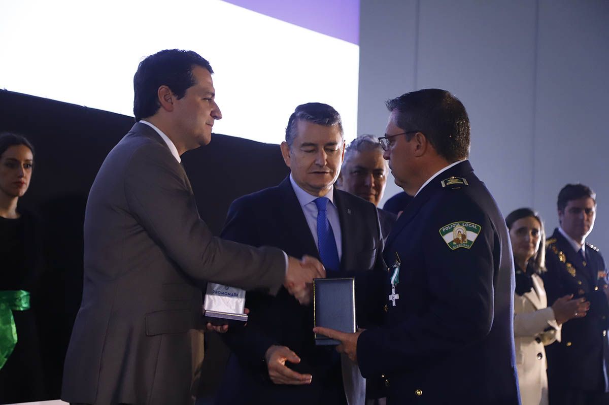 Entrega de medallas a mérito de la Policía Local de Andalucía en Córdoba