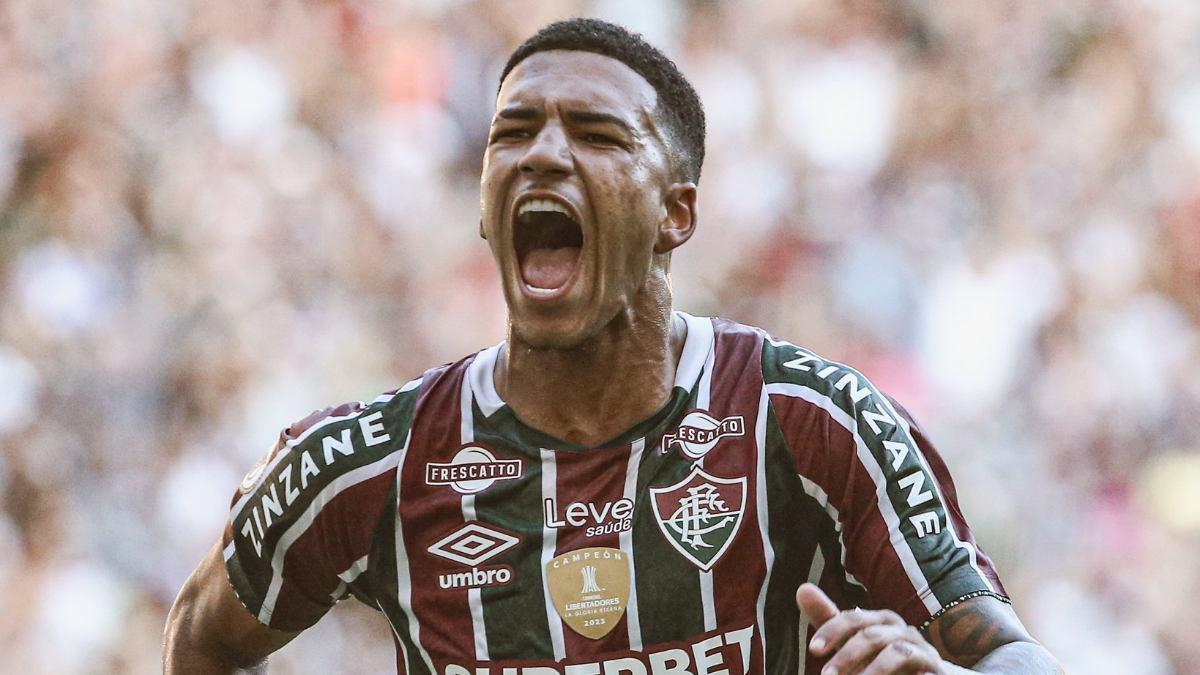 Kaua Elias, el delantero centro del Fluminense