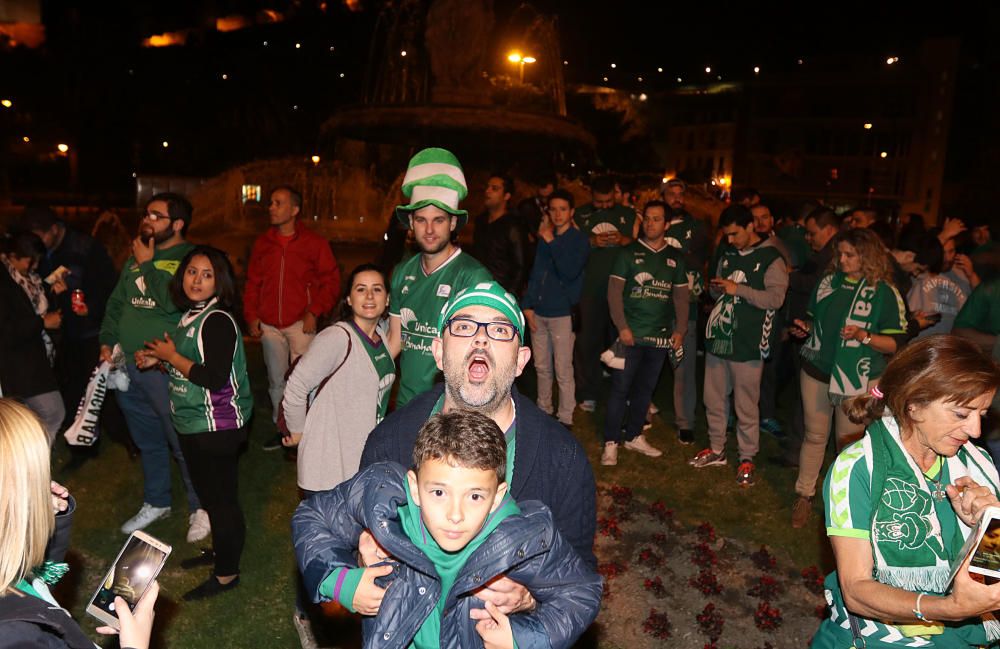 Málaga celebra la EuroCup del Unicaja