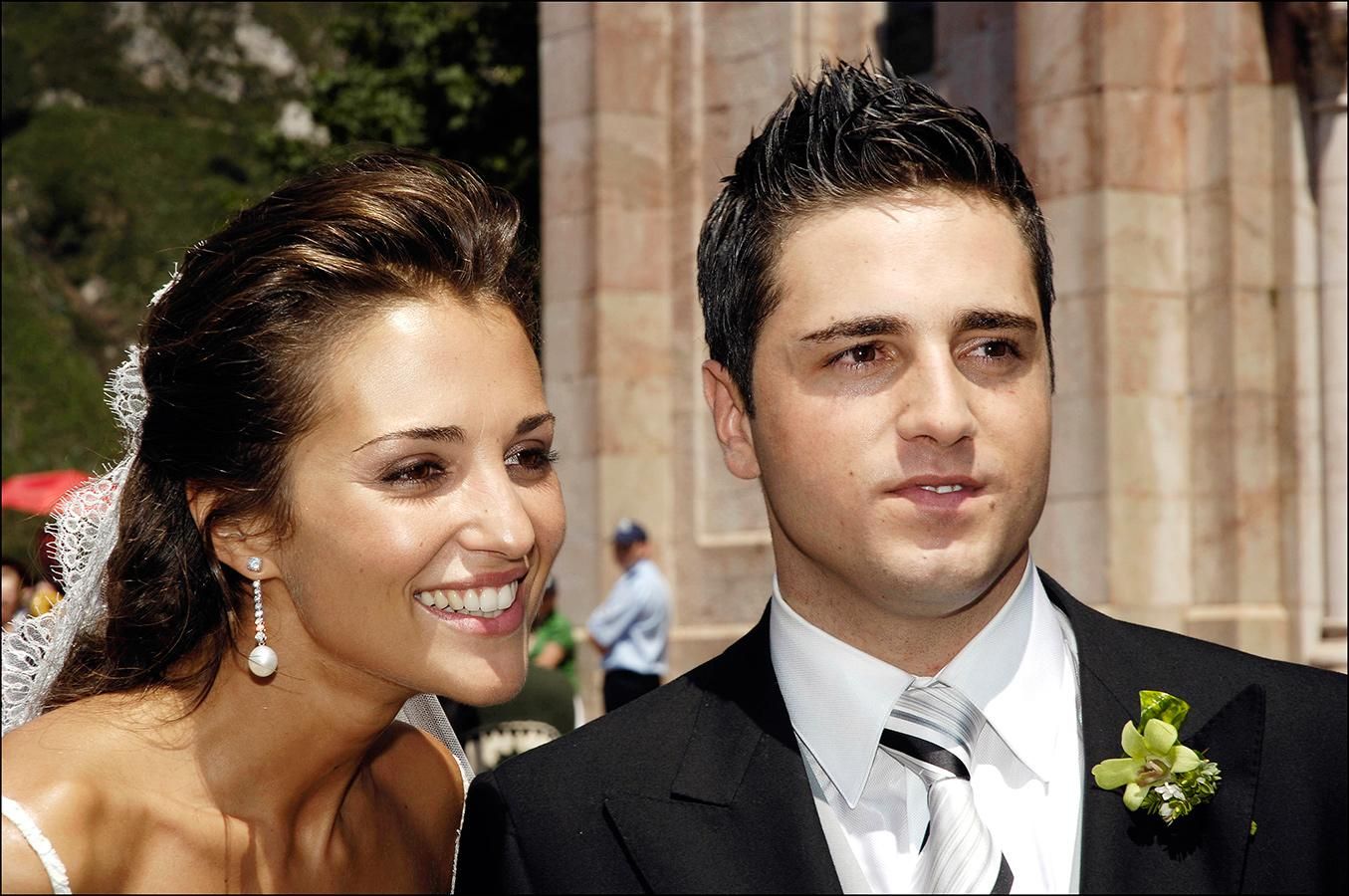 David Bustamante y Paula Echevarría el día de su boda