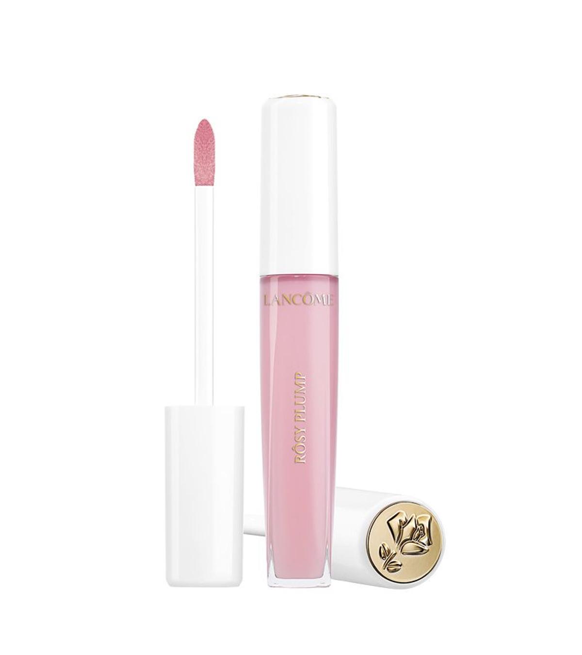 Visto en pasarela, 'maquillaje pastel': gloss L'Absolu Róses Rosy Plump, de Lancôme