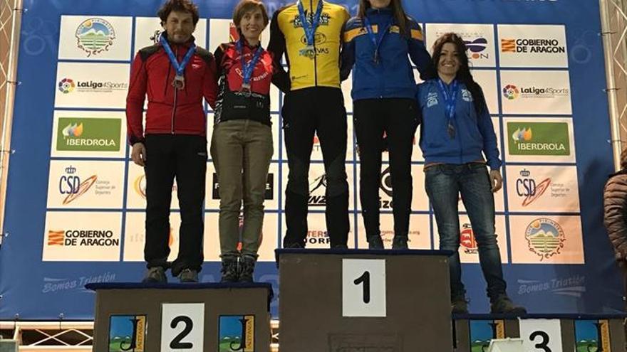 Oro para Soraya García y plata para David Puertas