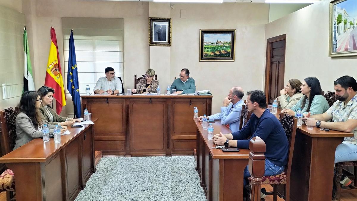 Pleno municipal que se celebró el 30 de abril