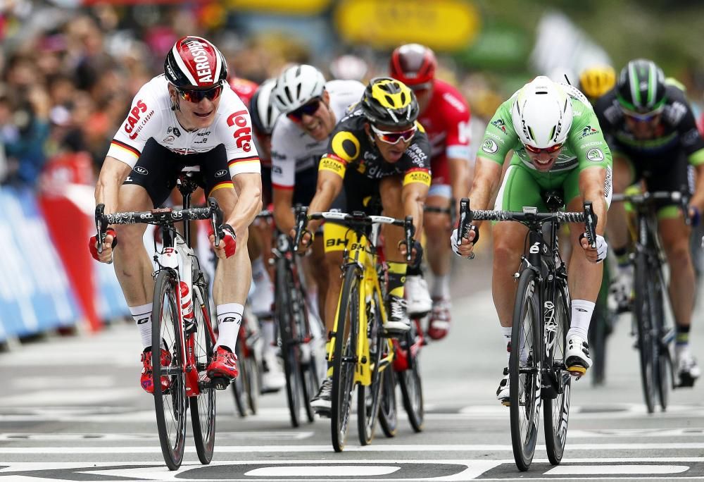Les imatges de la tercera etapa del Tour de França