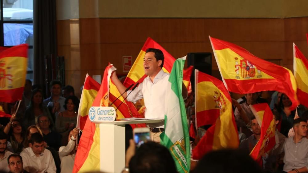 Pablo Casado participa en un acto político en Málaga