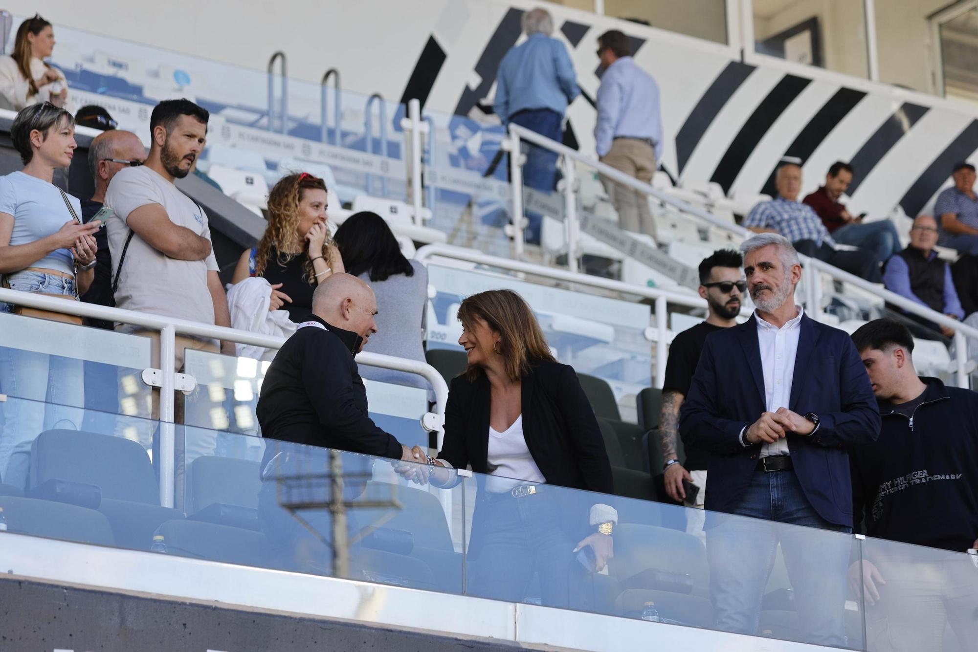 La victoria del FC Cartagena ante el Racing, en imágenes