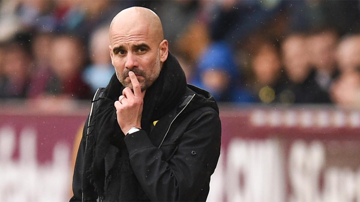 Josep Guardiola, entrenador del Manchester City