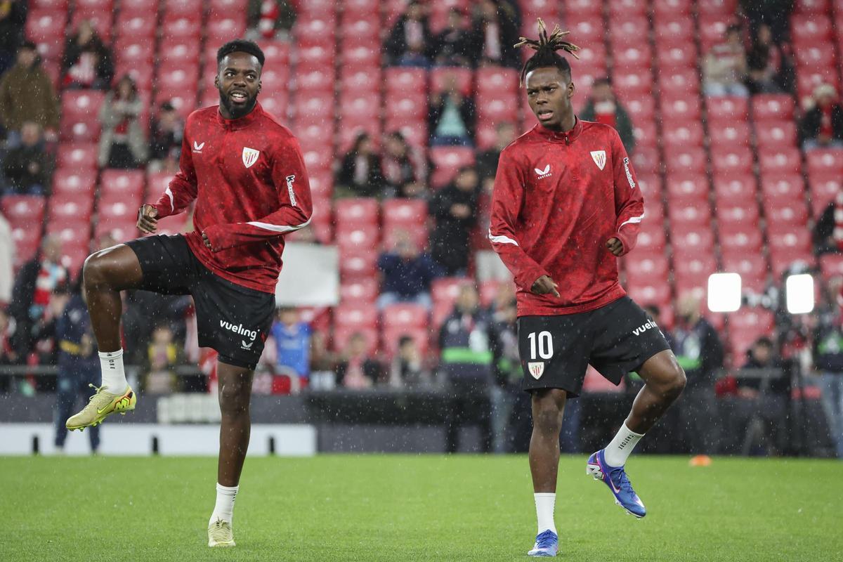 Iñaki y Nico Williams no están al cien por cien