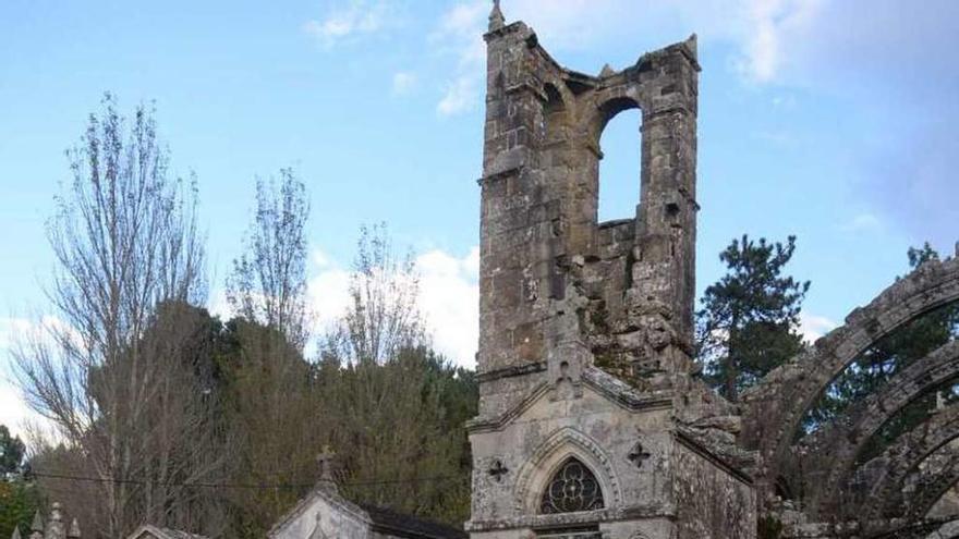 El cementerio de Santa Mariña, en Cambados. // Noé Parga