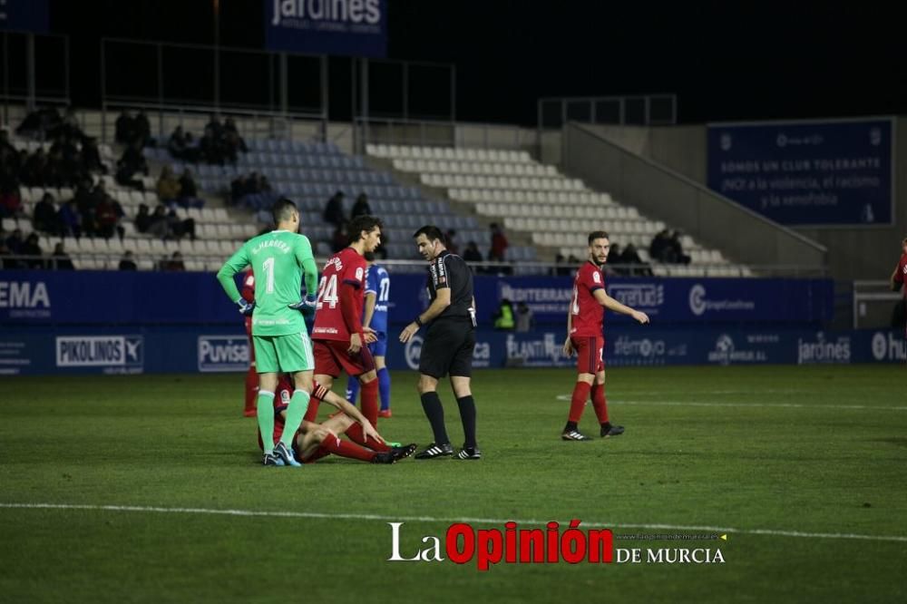 Partido entre el Lorca y el Osasuna