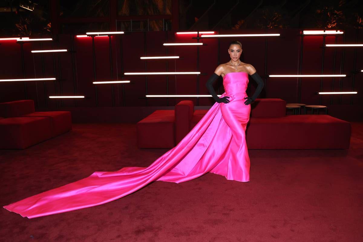 Kim Kardashian en la gala LACMA Film+Art 2023