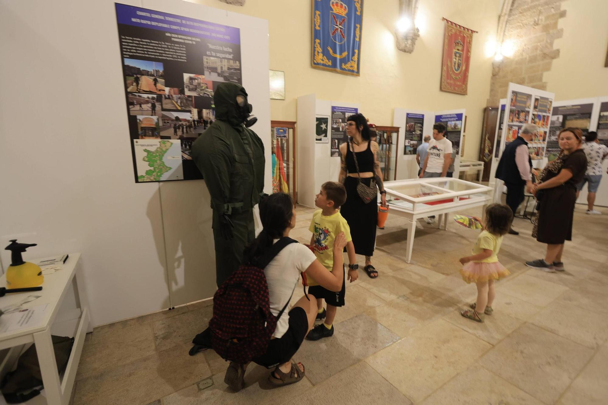 Jornada de puertas abiertas en el cuartel de Santo Domingo de València