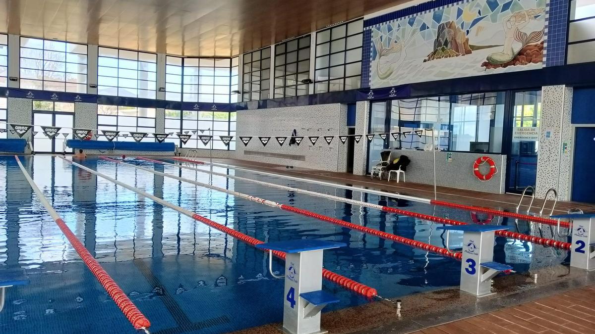 La piscina municipal de Calp.