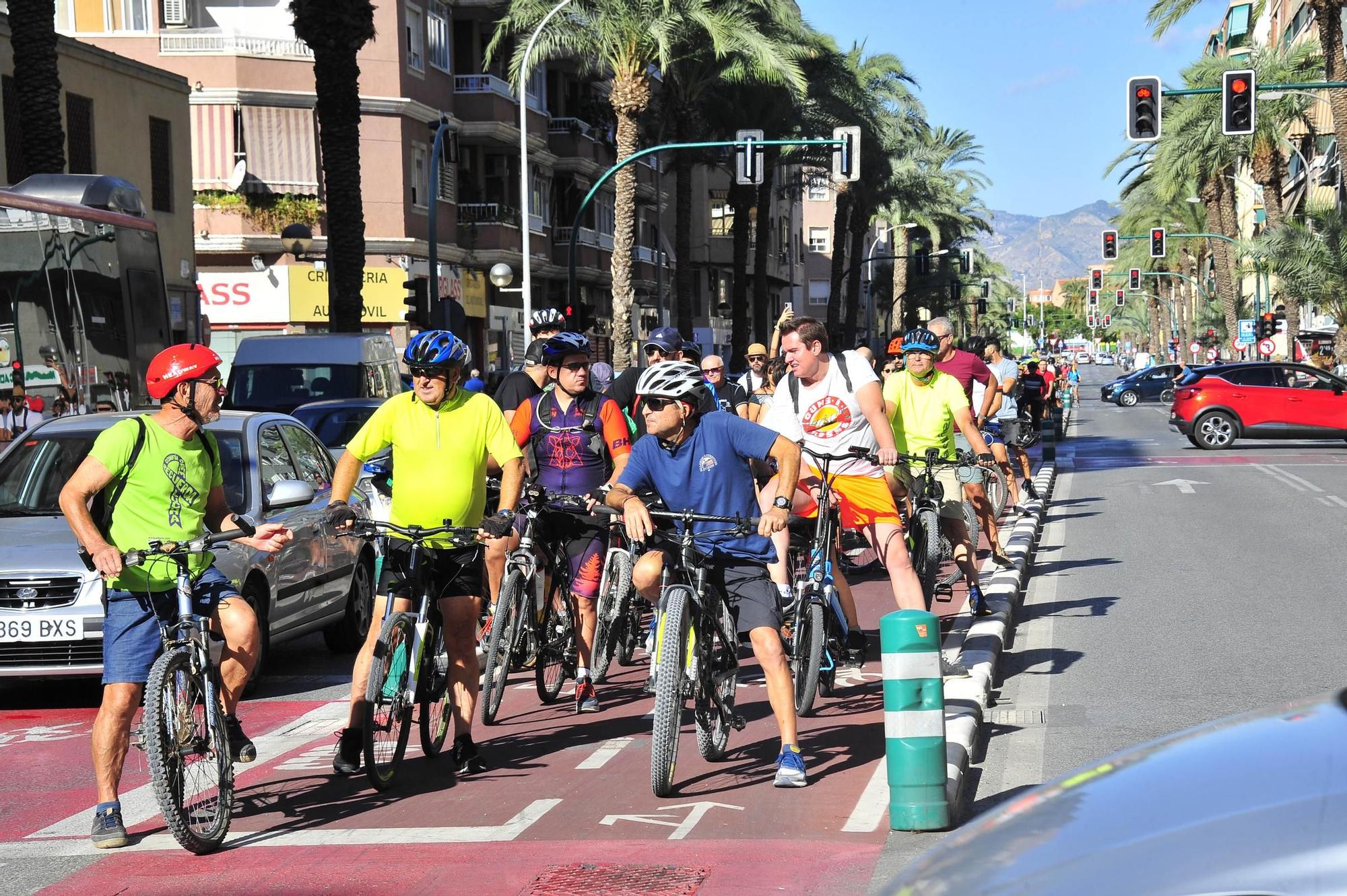 Segunda 'bicifestación' en Elche