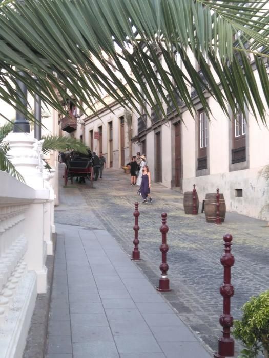 Rodaje de la serie 'La Templanza' en Tenerife