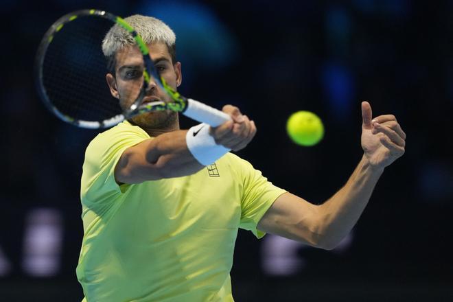 ATP Finals | Carlos Alcaraz - Felix Auger-Aliassime, en imágenes