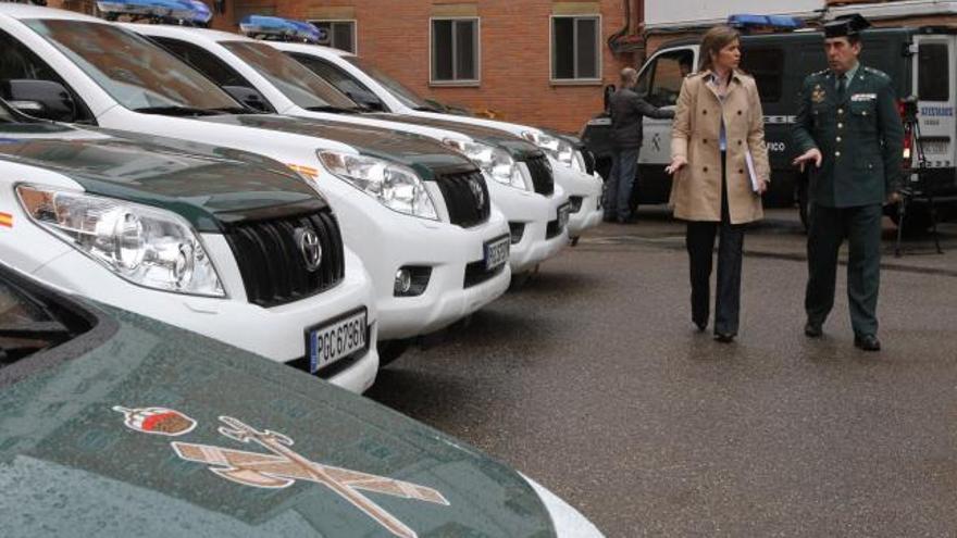 La Guardia Civil estrena 23 nuevos vehículos