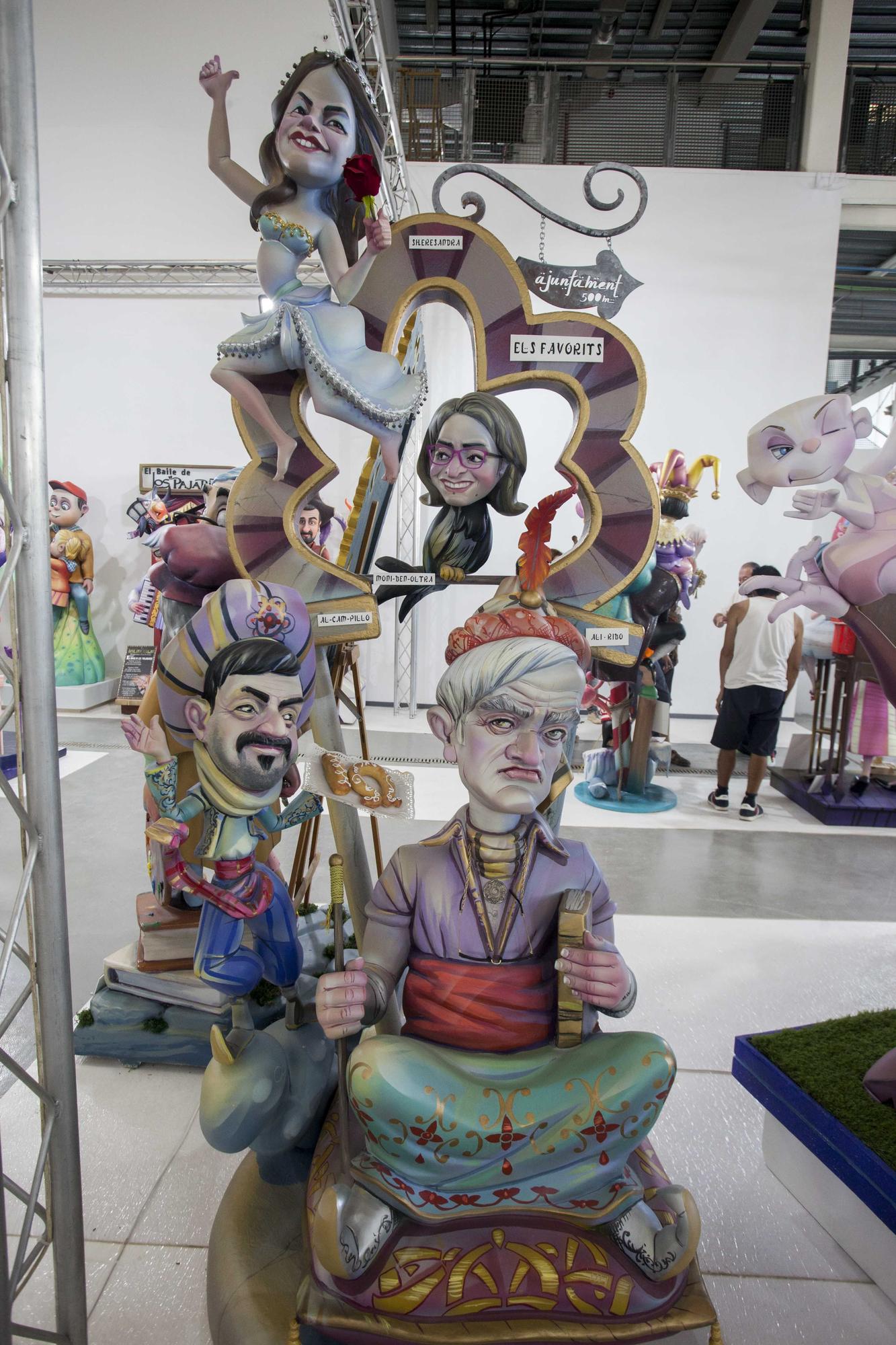 Fallas 2021. La actualidad en una Exposición del Ninot de dos años