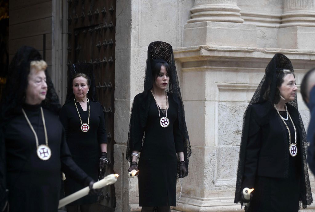 La procesión del Santísimo Cristo de la Misericordia de este Viernes Santo en Murcia, en imágenes