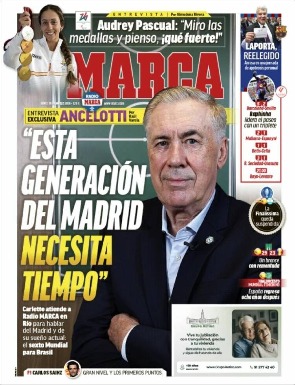 Las portadas de la prensa deportiva de hoy