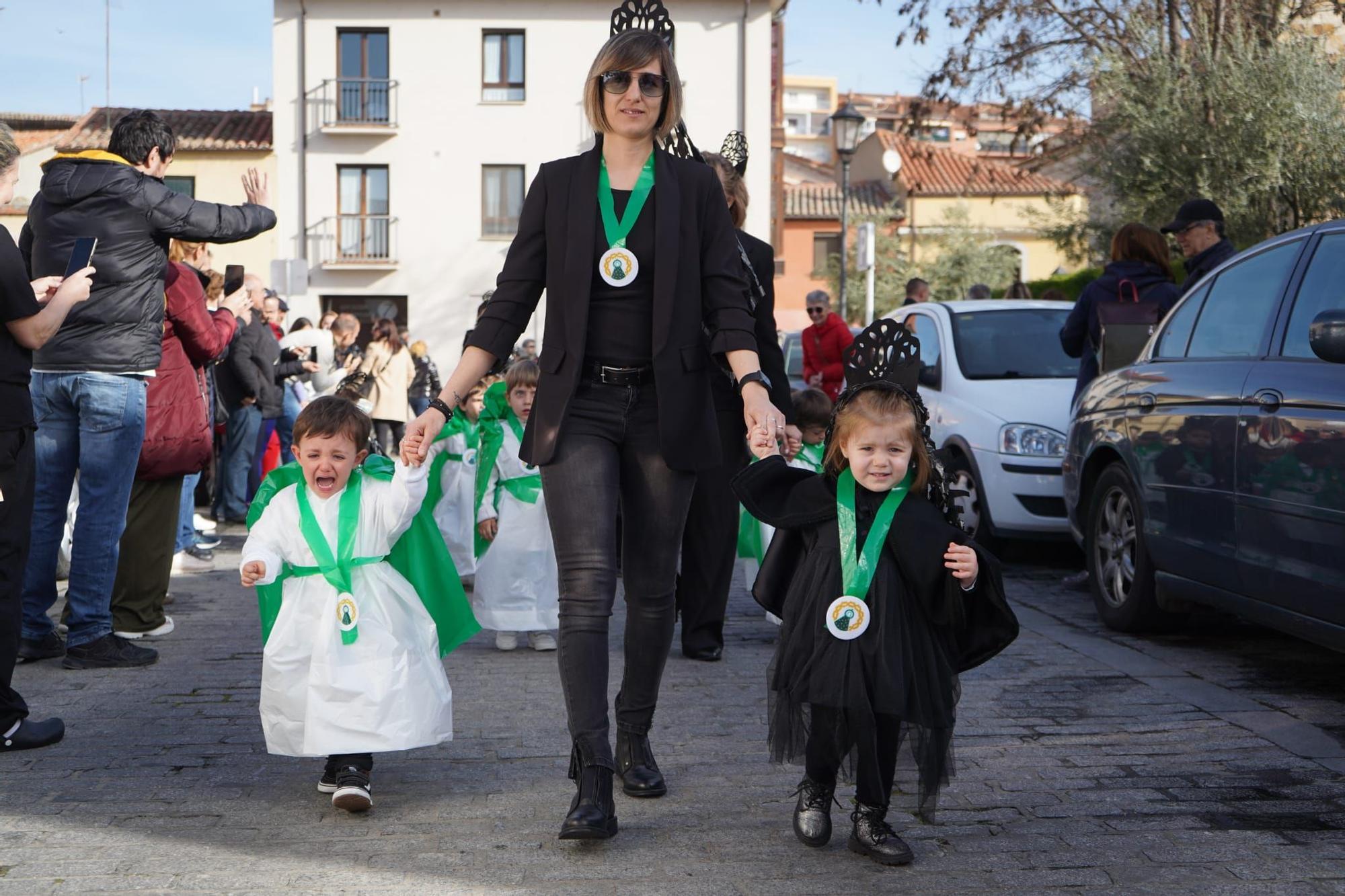 GALERÍA | La Esperanza ya está en las calles de Zamora... en versión "mini"