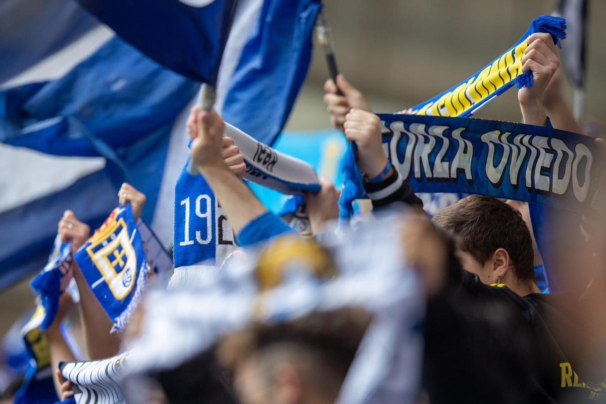 Imagen de aficionados del Real Oviedo