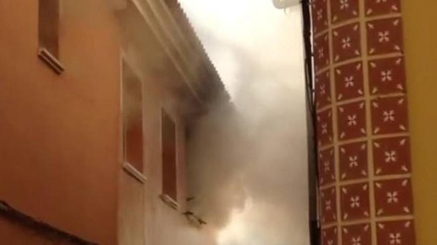 Incendio en Cieza de una vivienda